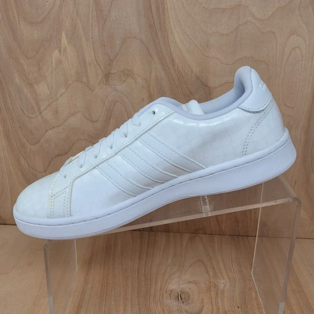 Adidas Women's Grand Court Sneakers Sz 8 M Cloudfoam Comfort White FZ3264